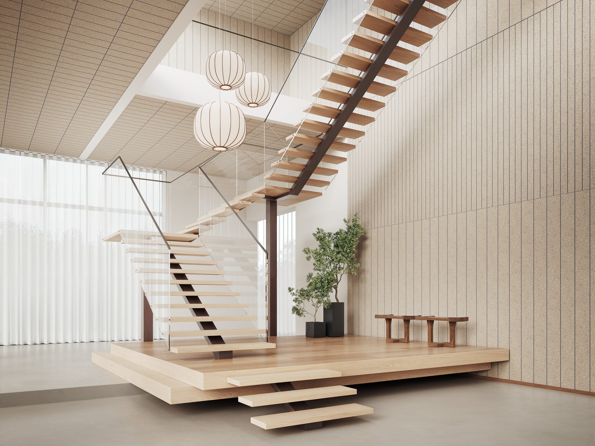 BAUX-X-FELT-Staircase