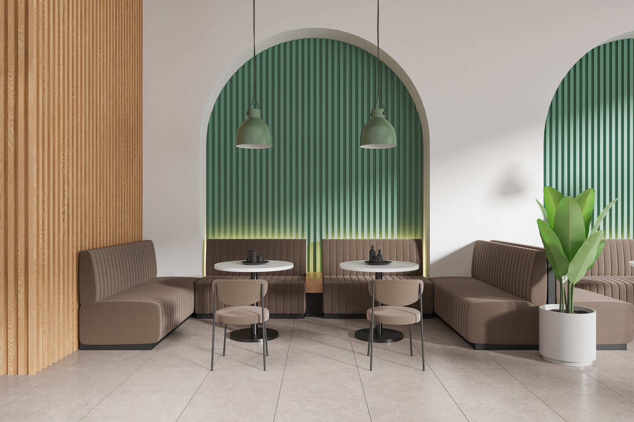 Cafe Acoustic Panels