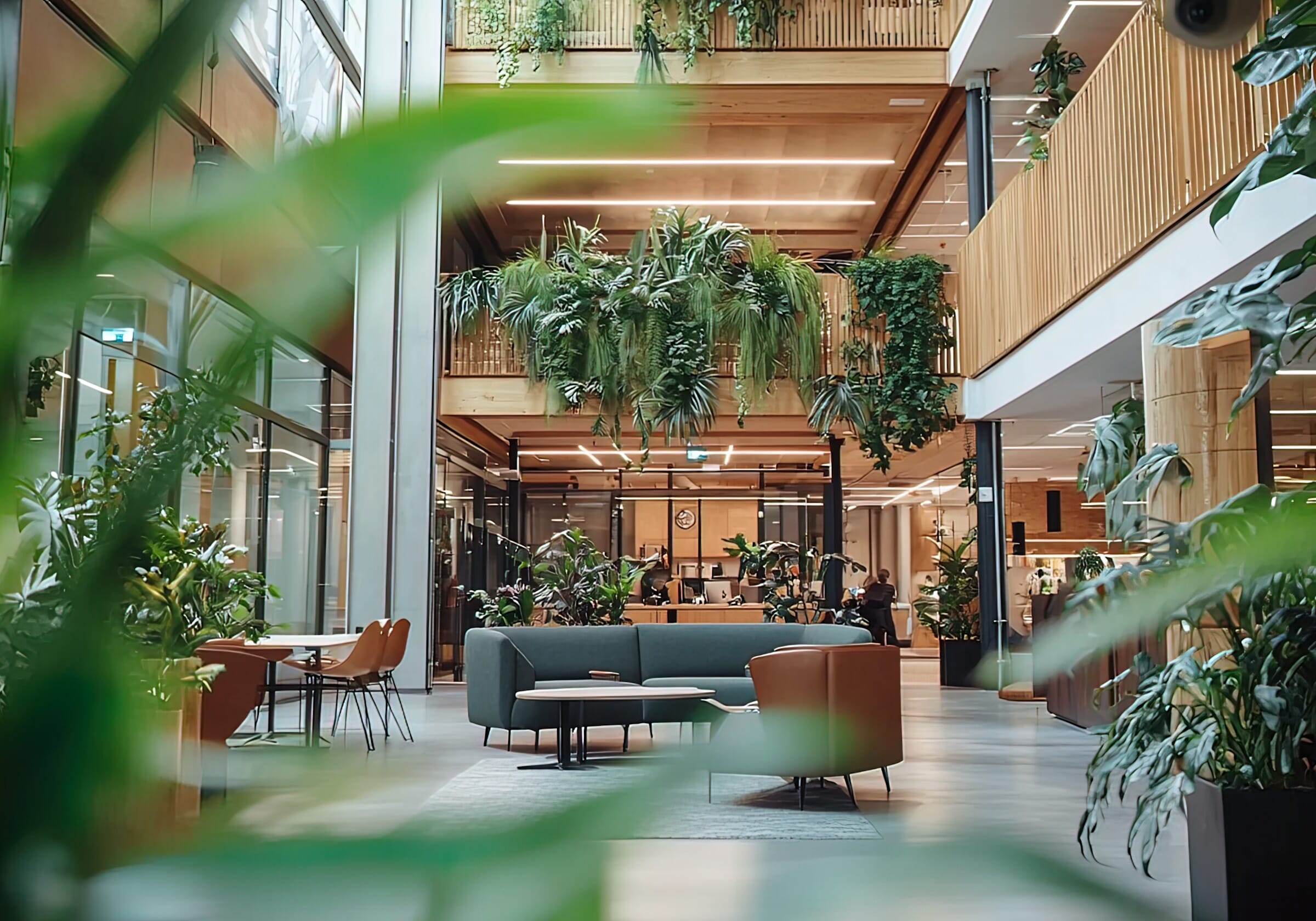 The benefits of Biophilic Design in the workplace