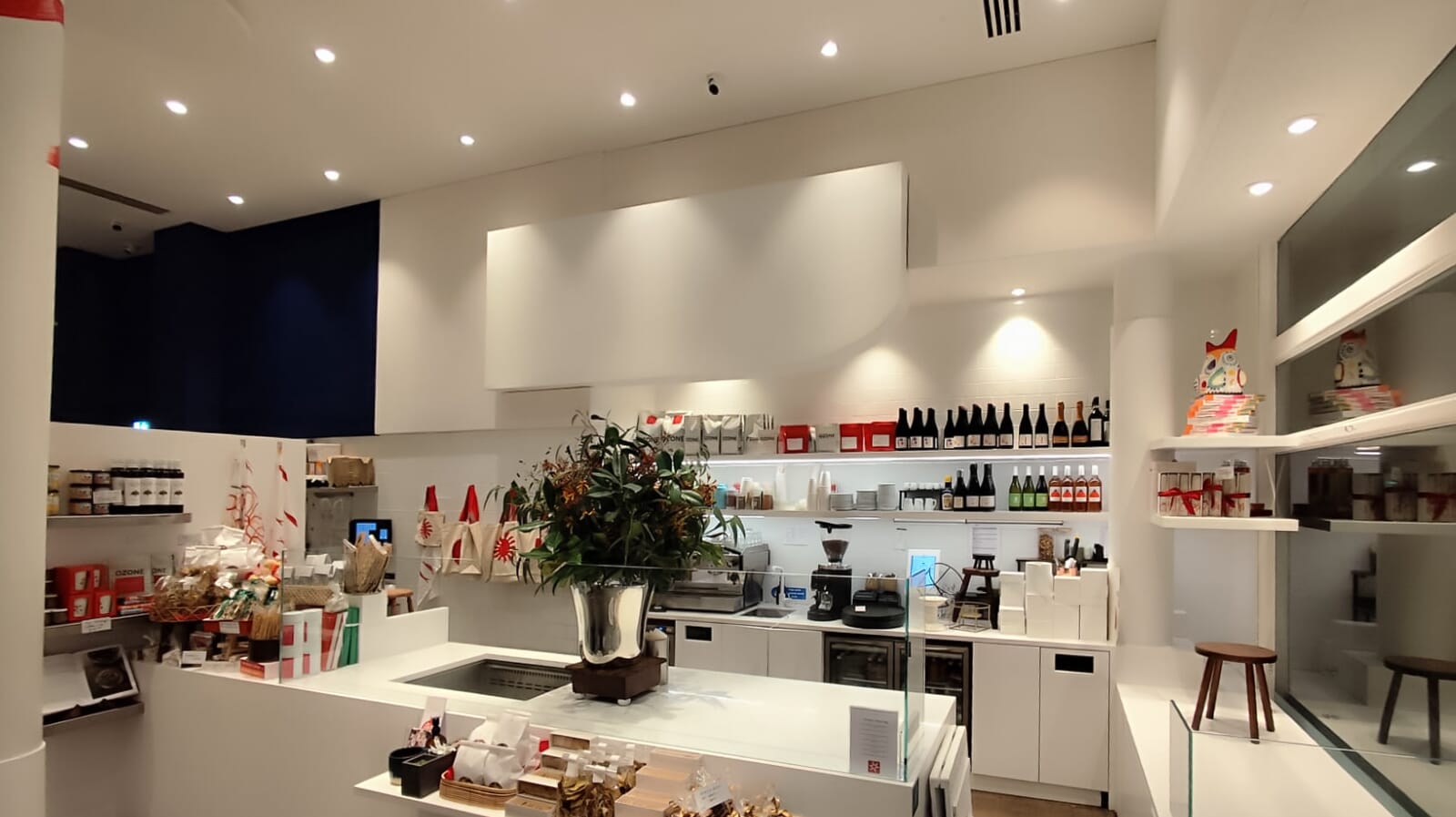 Tenso Wall acoustic wall installed in Ottolenghi Restaurant Richmond London UK